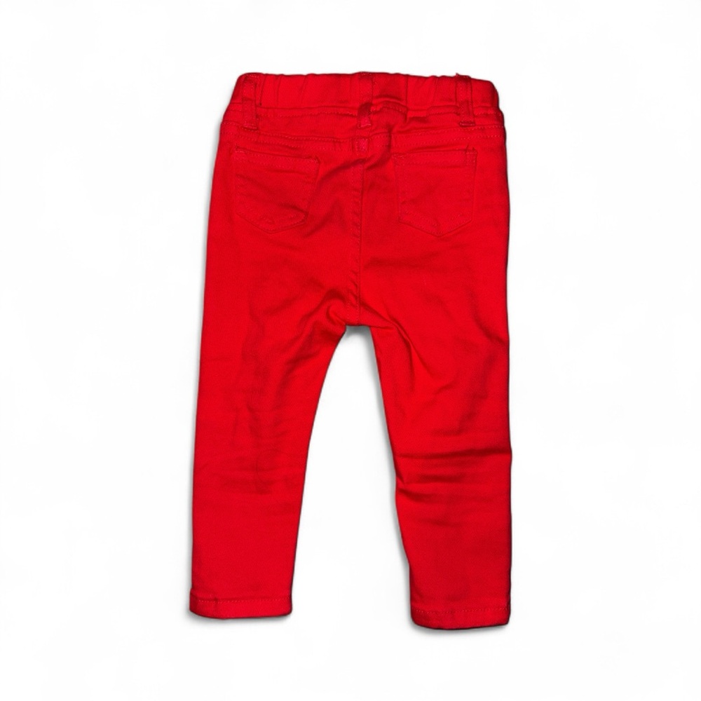 Red Toddler Ripped Jeans - Picture 3 of 3